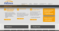 Desktop Screenshot of prisma-werbung.com